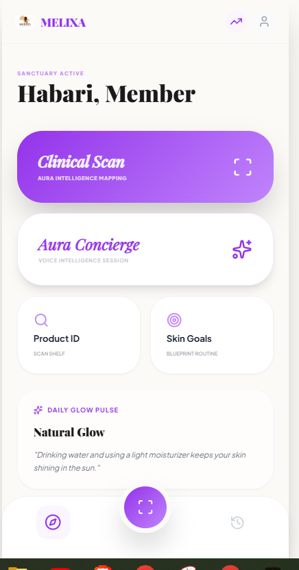 MELIXA Aura Voice Session