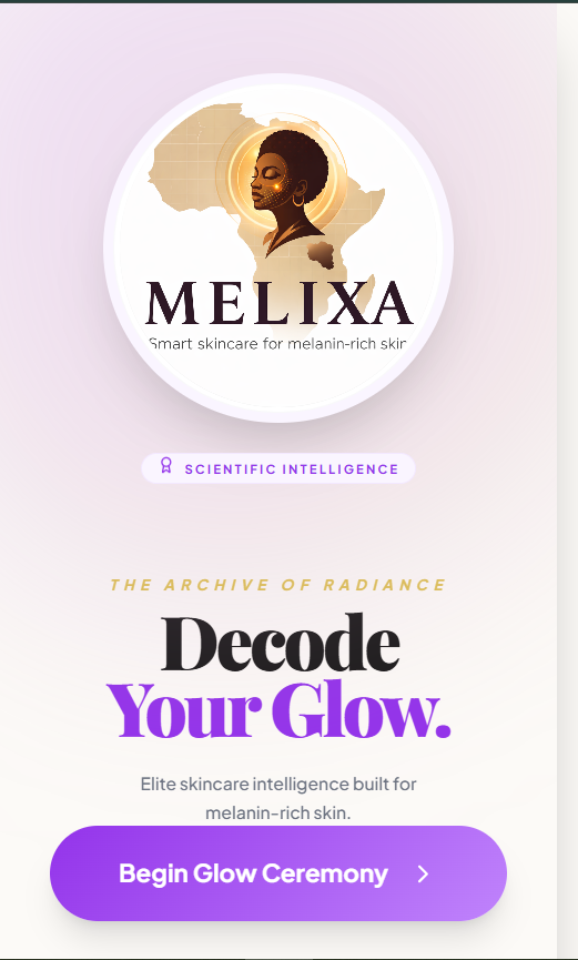 MELIXA Hero - Decode Your Glow